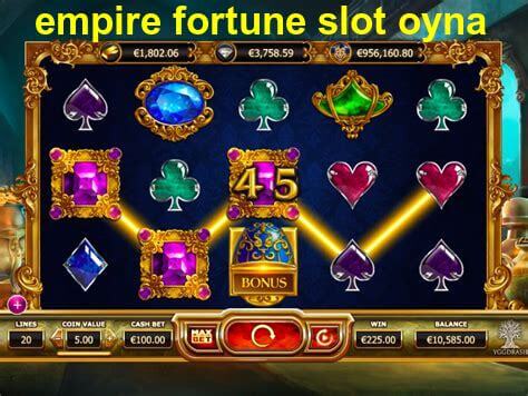 empire fortune slot oyna